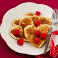 ValentineÃ¢â¬â¢s Day Pancake Hearts